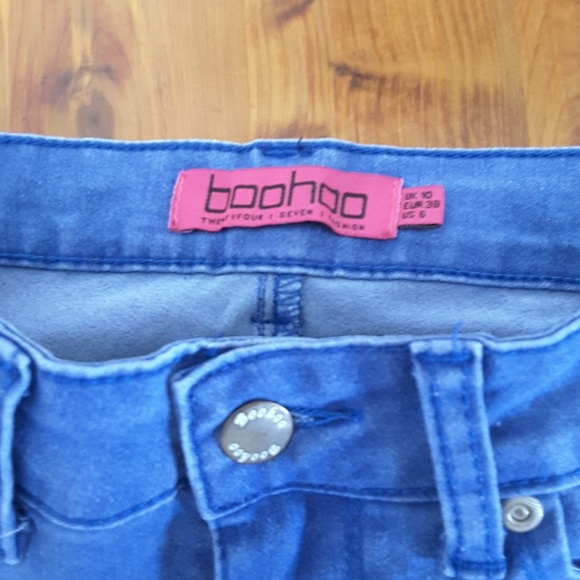Jeans BOOHOO Skinny Jeans FINAL ⏬ NWT SZ 6 JR - Picture 3 of 7
